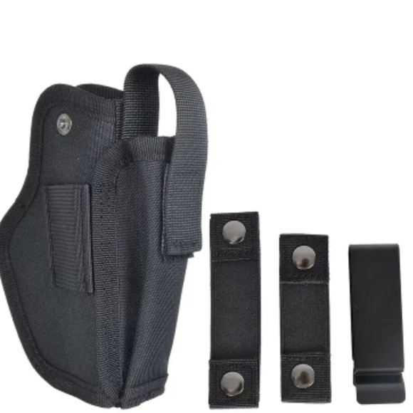 NWT Gun Holster Durable Ambidextrous Universal Concealed Carry Black - Picture 3 of 9